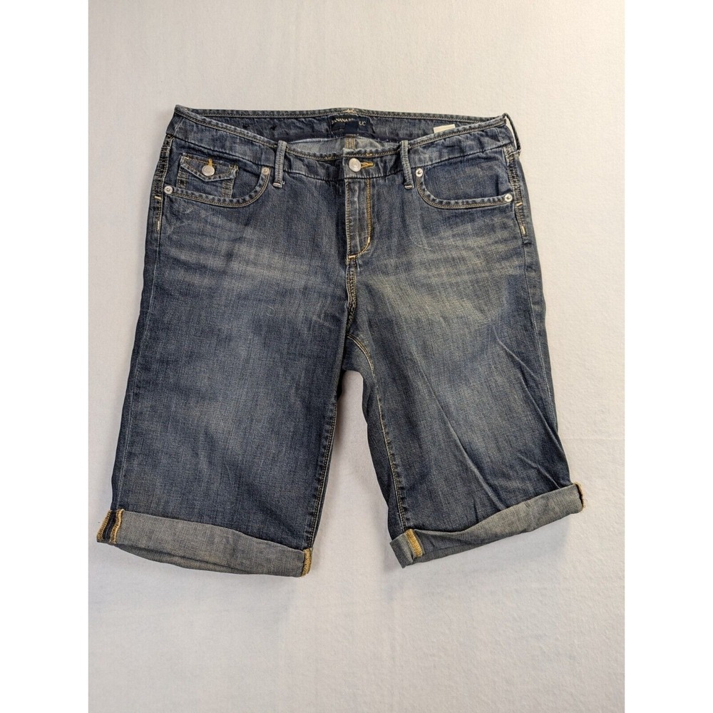 Banana‎ Republic Womens Jean Shorts Denim Size 30 / 10 Cotton Blend Blue